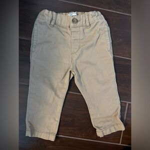 Children’s place 12-18 months khaki and blue pants